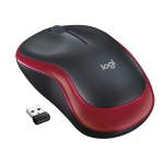 LOGITECH Mouse Wireless M185 - Rosso