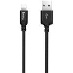 HOCO Cavetto X14 USB Lightning da 1 Metro in Nylon - Nero