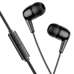 HOCO Auricolare Stereo M97 con Jack 3.5 e Cuffiette In-Ear - Nero